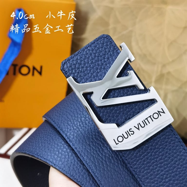 Louis Vuitton LV Initiales 40mm Belt Blue - 4
