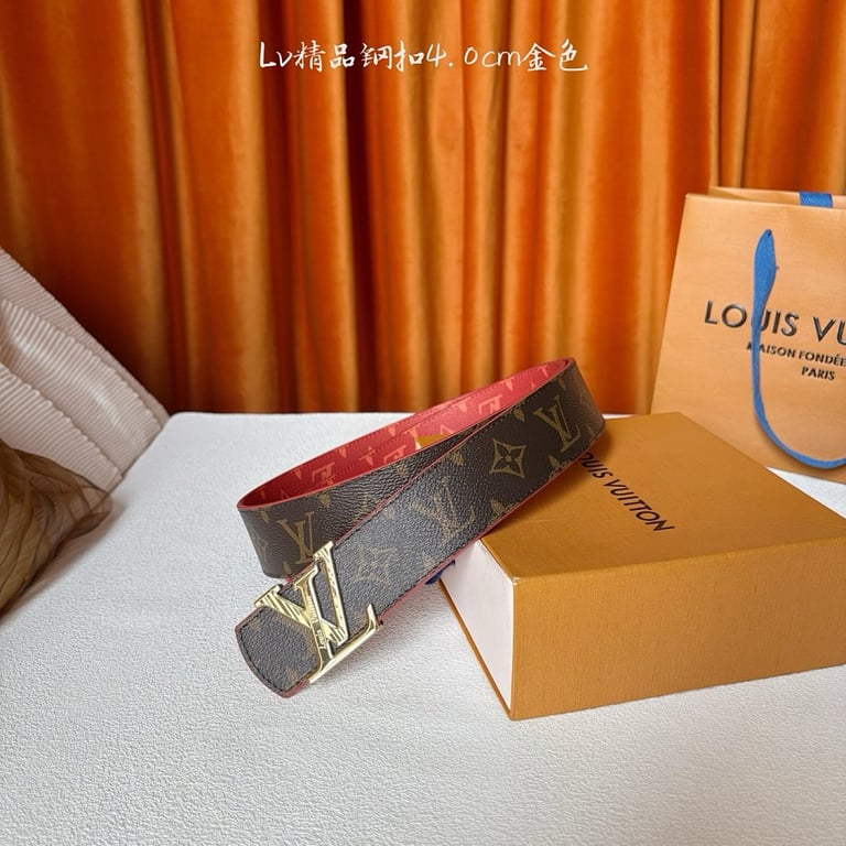 Louis Vuitton Monogram Reversible Belt 40mm Gold Buckle - 2