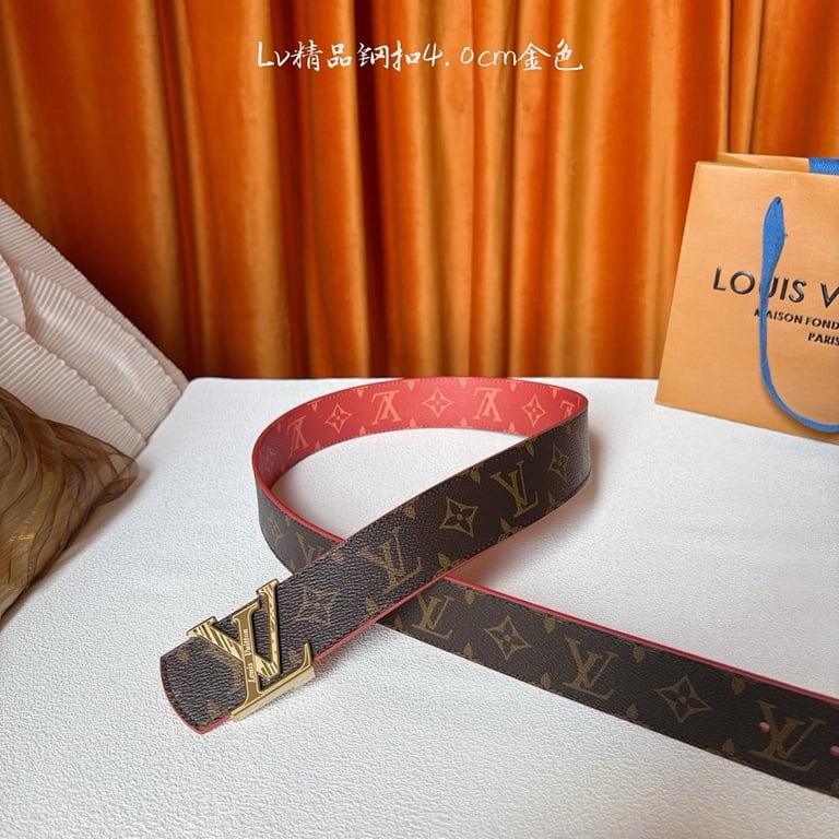 Louis Vuitton Monogram Reversible Belt 40mm Gold Buckle - 4