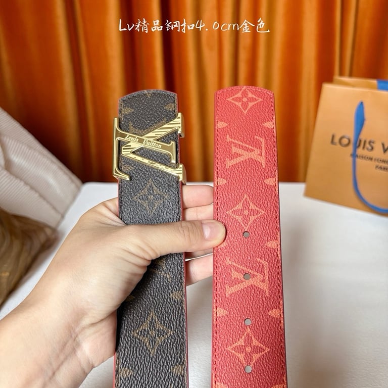 Louis Vuitton Monogram Reversible Belt 40mm Gold Buckle - 5