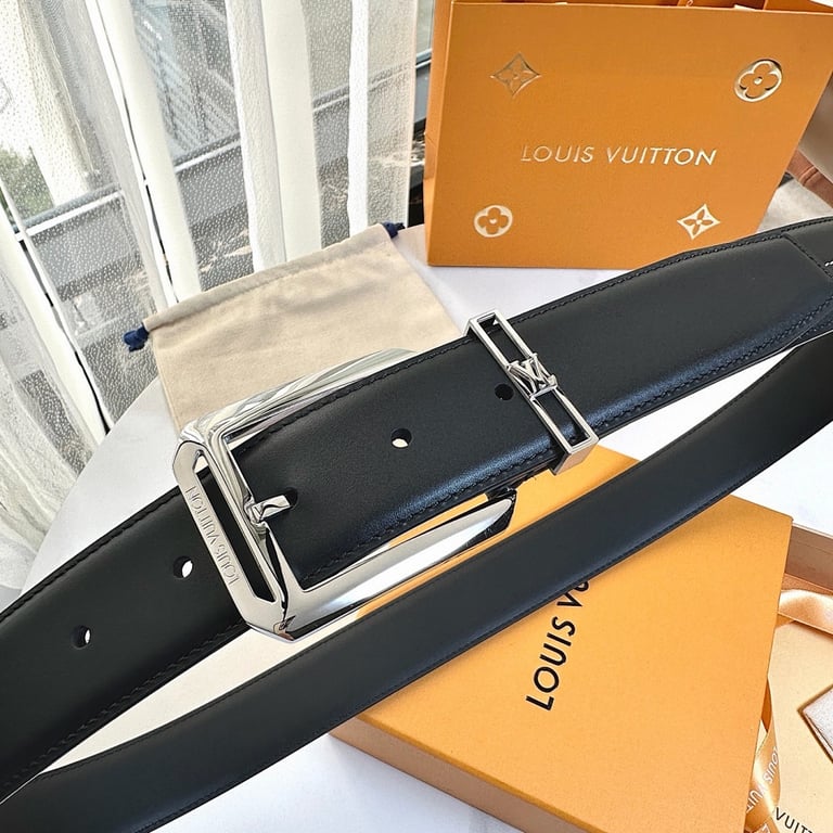 Louis Vuitton Pont 9 Leather Belt - 5