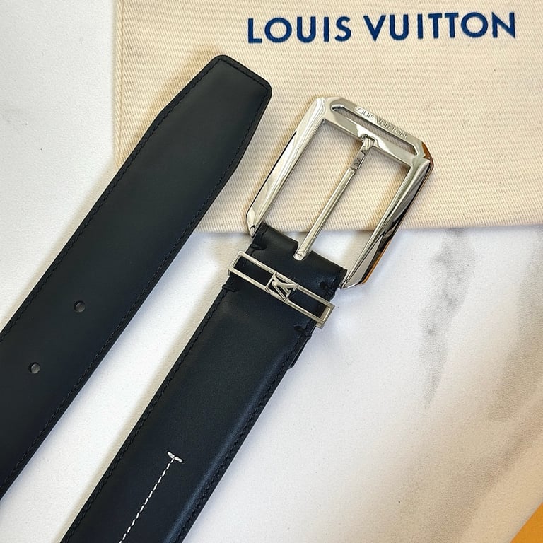 Louis Vuitton Pont 9 Leather Belt - 7