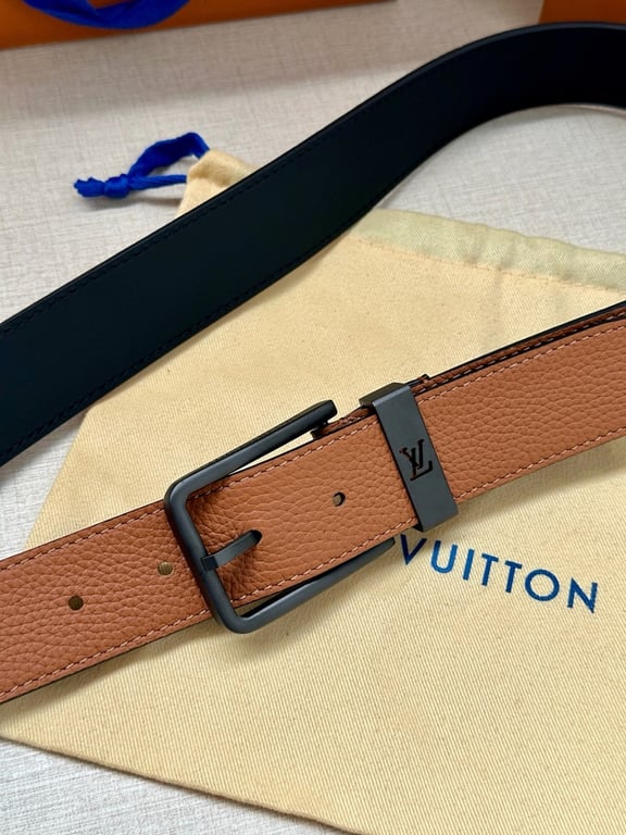 Louis Vuitton Pebbled Leather Belt - 4