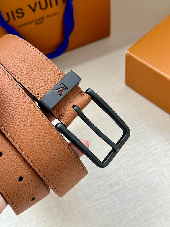 Louis Vuitton Pebbled Leather Belt - 6
