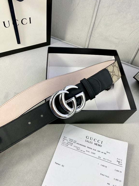 Gucci GG Marmont Belt Supreme Canvas - 2
