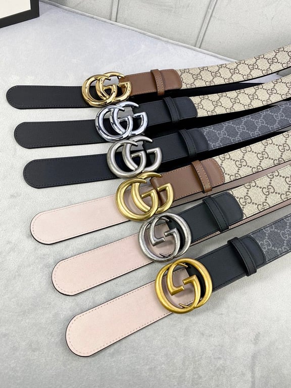 Gucci Marmont GG Supreme Belt - 5