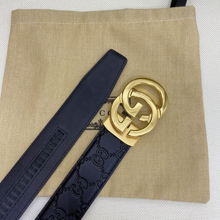 Gucci Double G Buckle Belt Guccissima Leather - 3