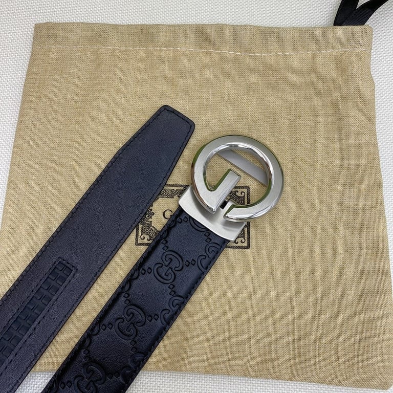 Gucci Signature Leather Belt Black - 3