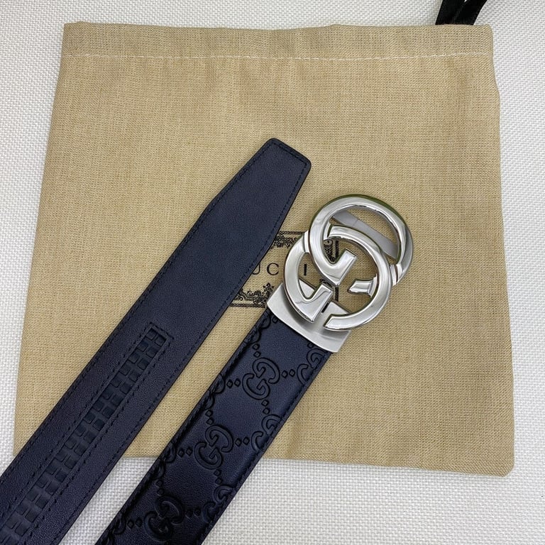 Gucci Marmont Signature Leather Belt Black - 3