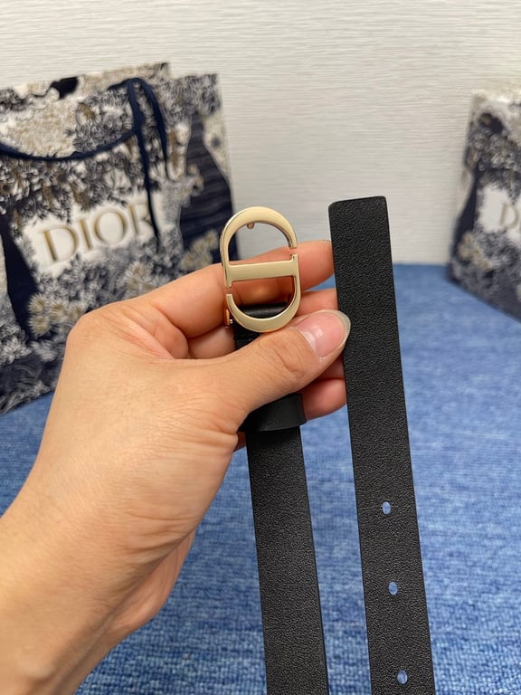 Dior CD Buckle Belt with Eyelets - 5