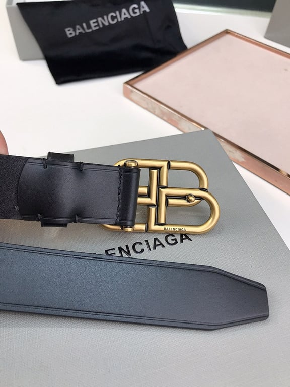 Balenciaga BB Belt Black Gold - 3