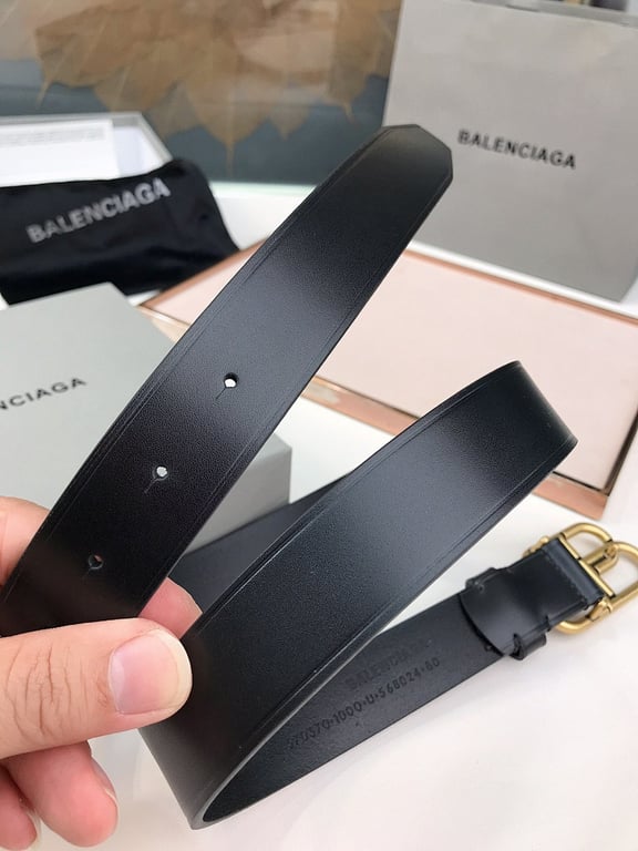 Balenciaga BB Belt Black Gold - 4