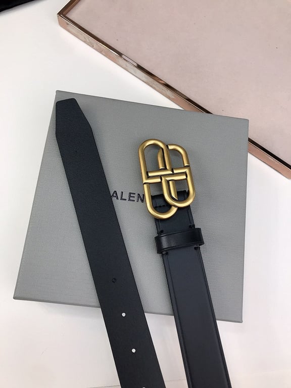 Balenciaga BB Belt Black Gold - 5