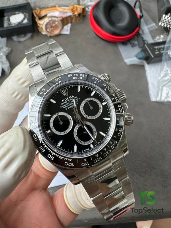 Rolex Cosmograph Daytona Black Dial - 12