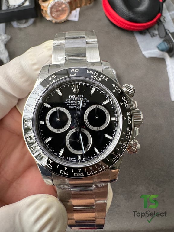 Rolex Cosmograph Daytona Black Dial - 7