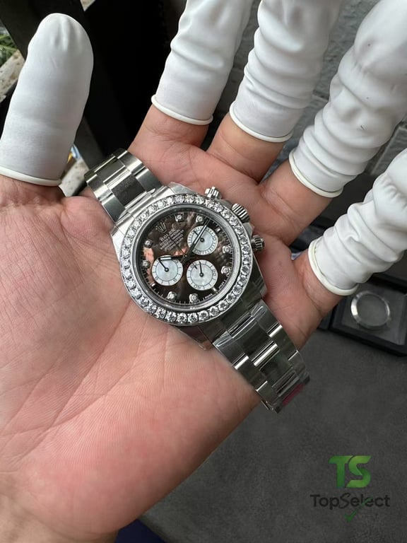 Rolex Daytona Mother of Pearl Diamond Bezel - 2