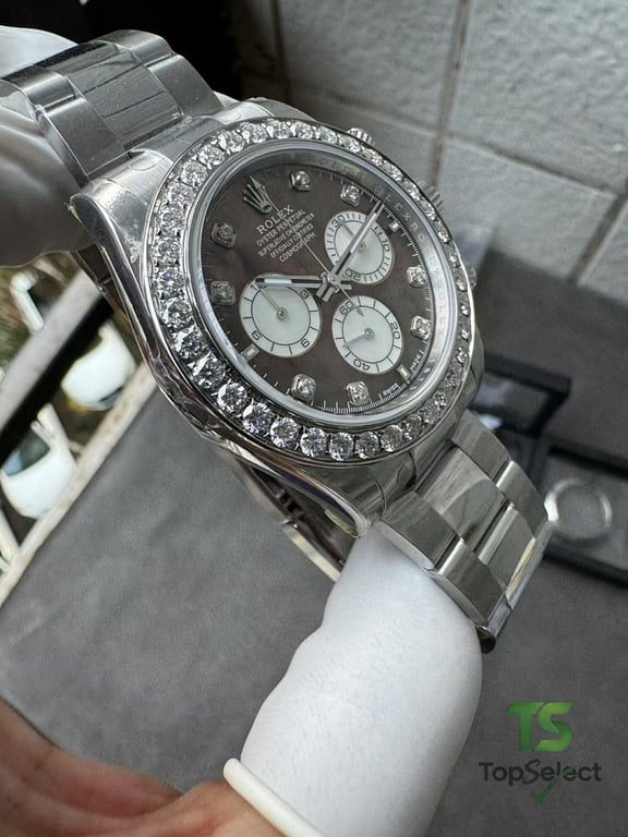 Rolex Daytona Mother of Pearl Diamond Bezel - 6