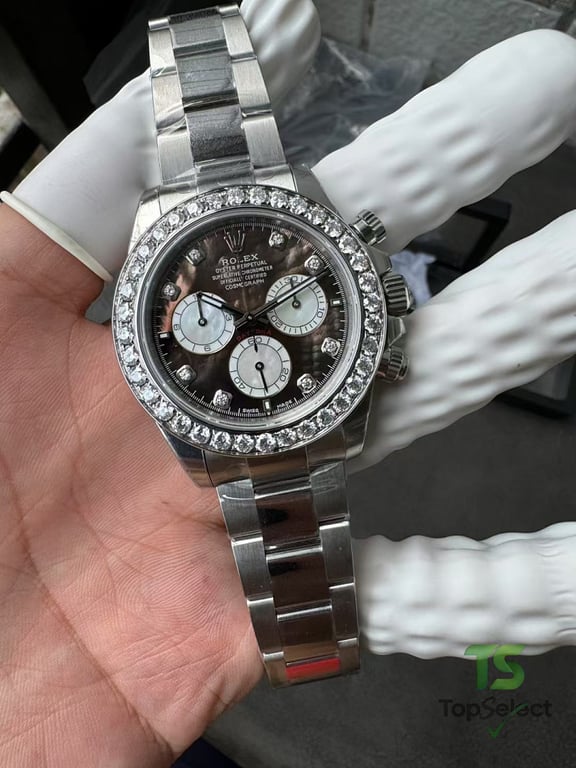 Rolex Daytona Mother of Pearl Diamond Bezel - 8
