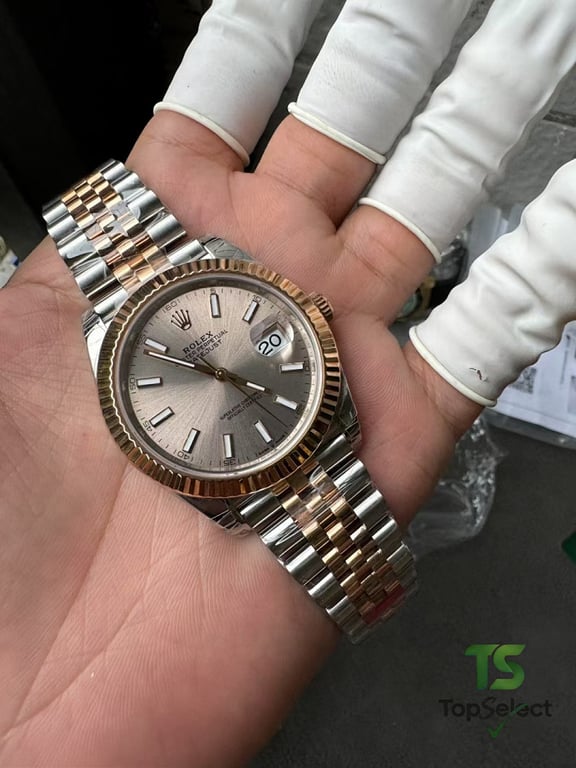 Rolex Datejust Rose Gold Two-Tone Jubilee - 7