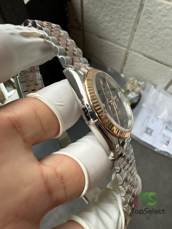 Rolex Datejust 36 Wimbledon Rose Gold Steel - 2