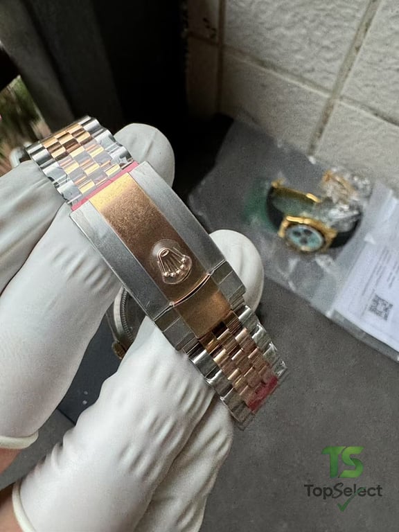 Rolex Datejust 36 Wimbledon Rose Gold Steel - 3