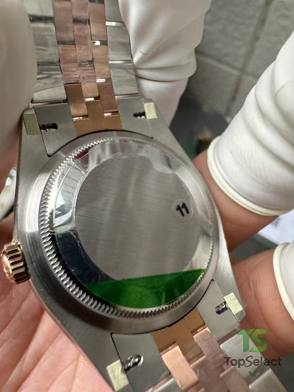 Rolex Datejust 36 Wimbledon Rose Gold Steel - 5