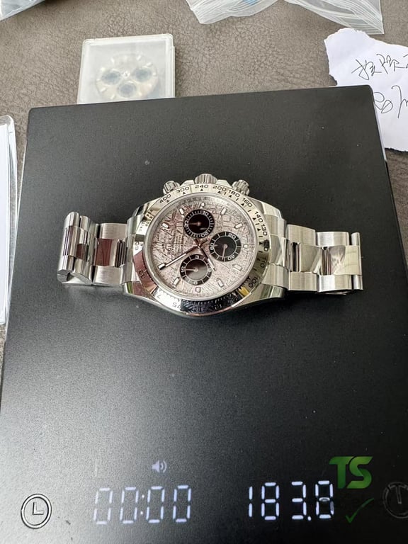 Rolex Cosmograph Daytona Meteorite Dial Silver - 3