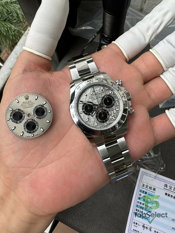 Rolex Cosmograph Daytona Meteorite Dial Silver - 9