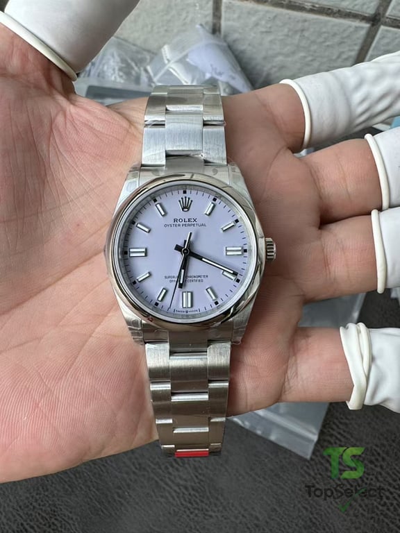 Rolex Oyster Perpetual Lavender - 4