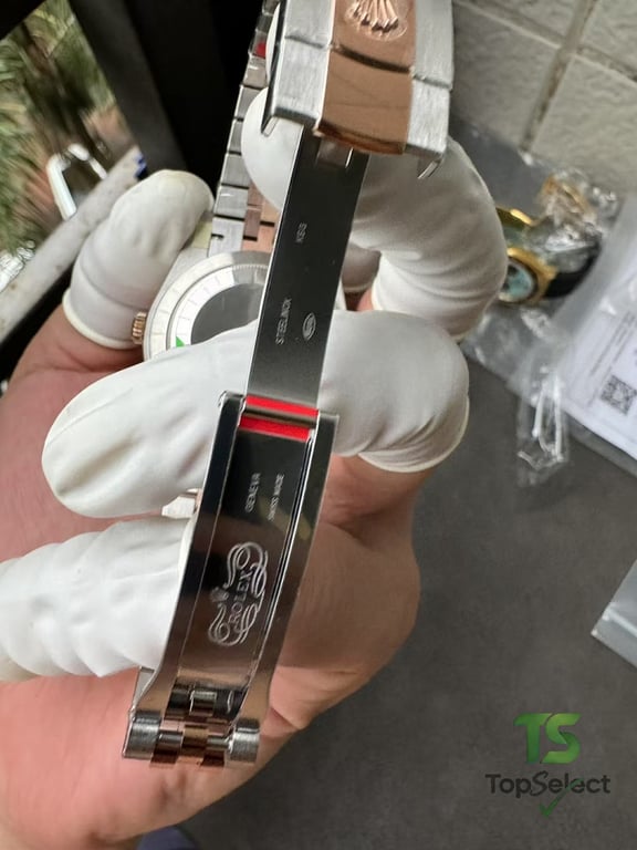 Rolex Datejust 41 Wimbledon Rose Gold Steel - 3