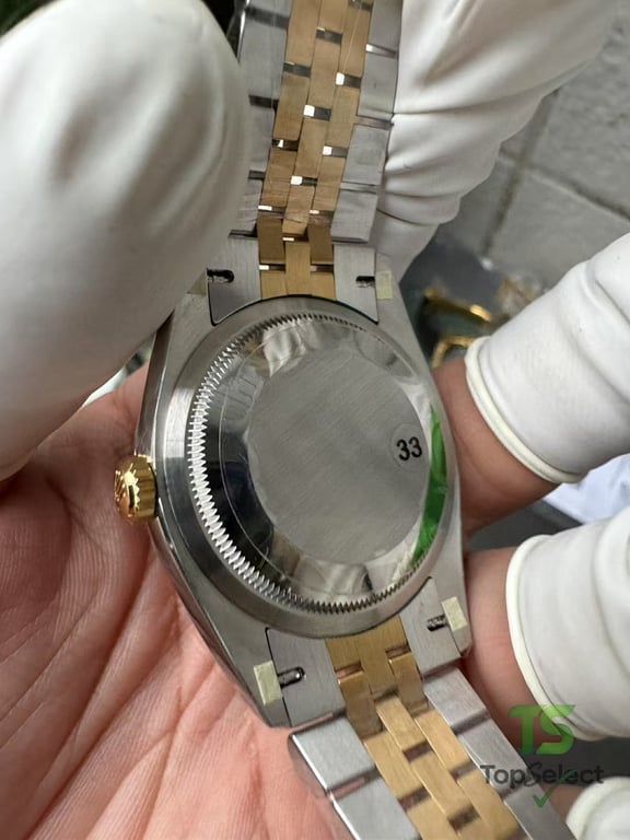 Rolex Datejust 36mm Two-Tone Wimbledon Dial Diamond Bezel - 2