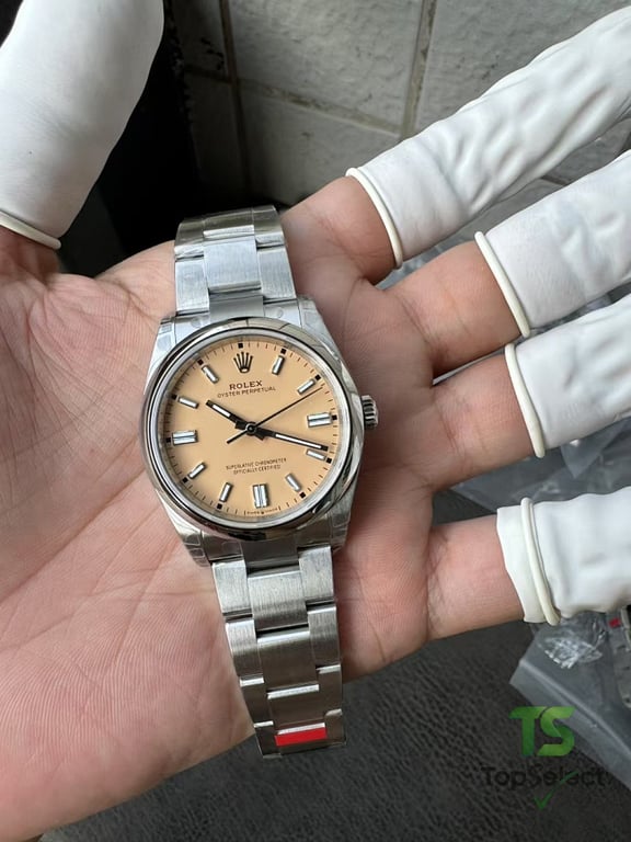 Rolex Oyster Perpetual 36mm Sand Beige - 4