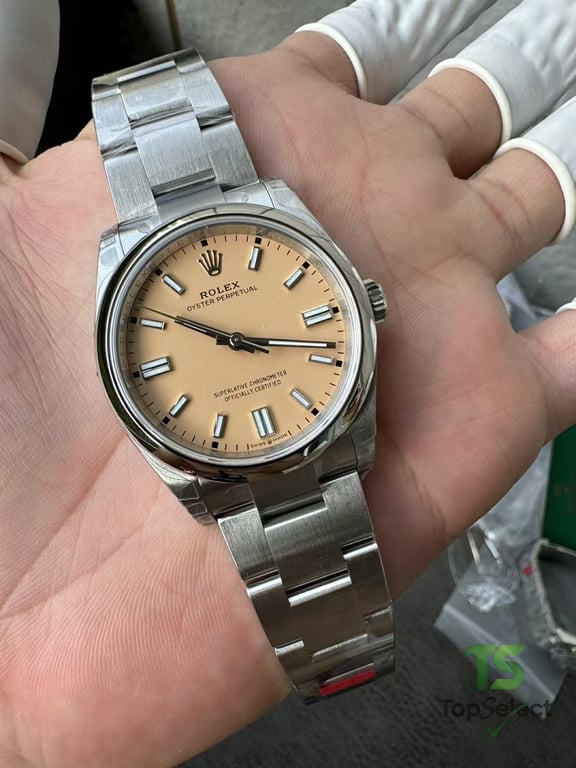 Rolex Oyster Perpetual 36mm Sand Beige - 9