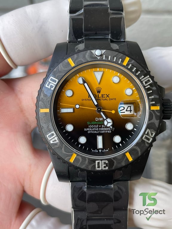 Rolex Submariner DiW Carbon Fiber Orange Gradient - 2