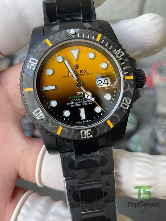 Rolex Submariner DiW Carbon Fiber Orange Gradient - 3