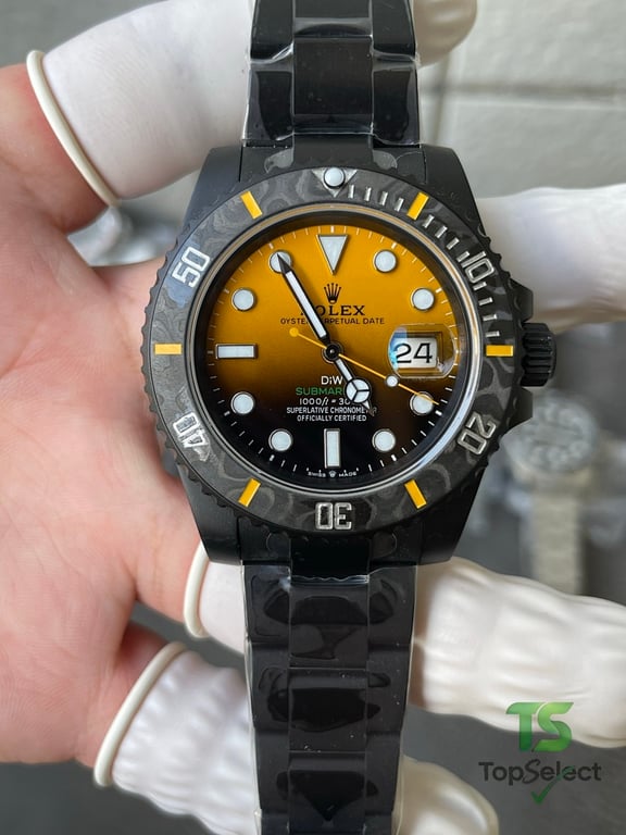 Rolex Submariner DiW Carbon Fiber Orange Gradient - 10