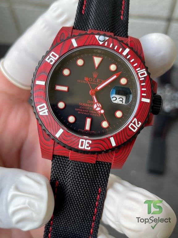 Rolex Submariner DiW Red Carbon - 2