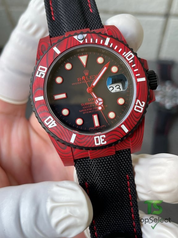 Rolex Submariner DiW Red Carbon - 3