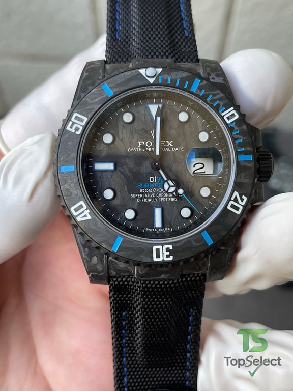 Rolex Submariner DiW Carbon Blue Ghost - 5