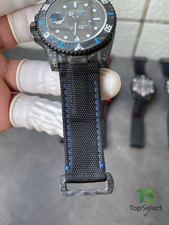 Rolex Submariner DiW Carbon Blue Ghost - 6