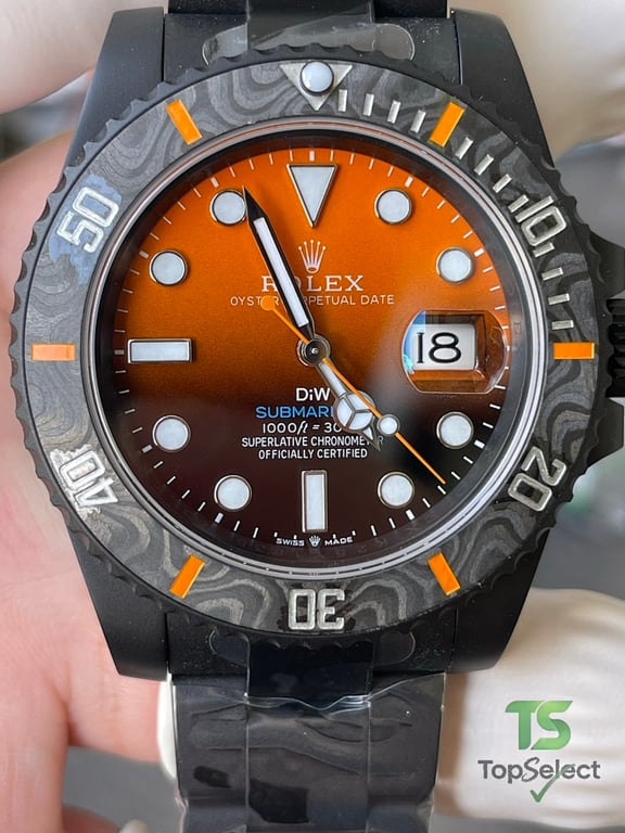Rolex Submariner DiW Carbon Orange Gradient - 2