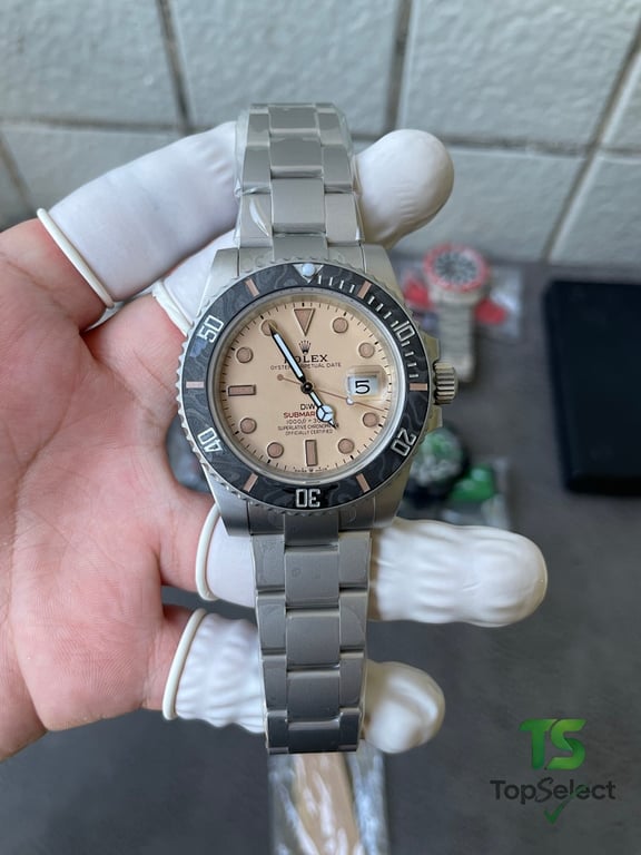 Rolex Submariner DiW Carbon Fiber Bezel Sand Dial - 11