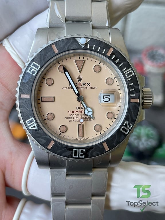 Rolex Submariner DiW Carbon Fiber Bezel Sand Dial - 4