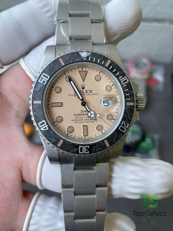 Rolex Submariner DiW Carbon Fiber Bezel Sand Dial - 5