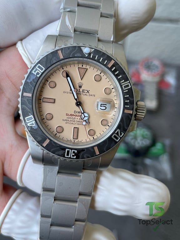Rolex Submariner DiW Carbon Fiber Bezel Sand Dial - 8