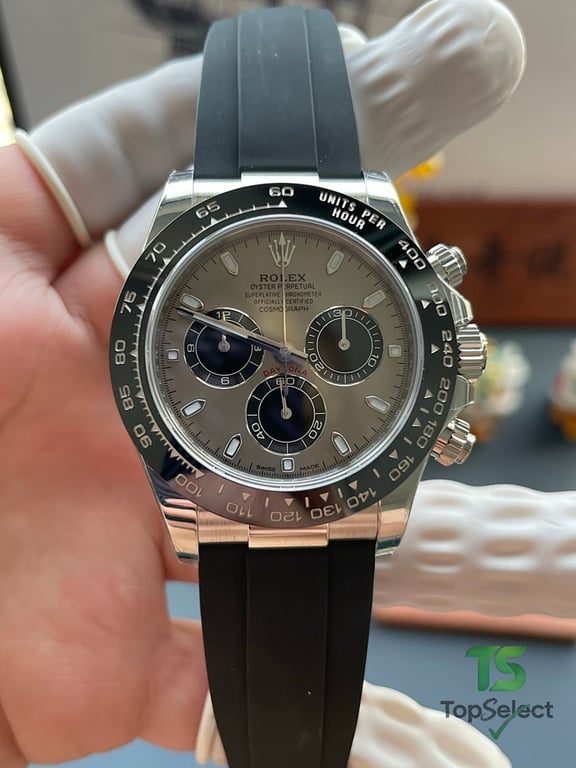 Rolex Cosmograph Daytona Grey Dial Oysterflex - 7