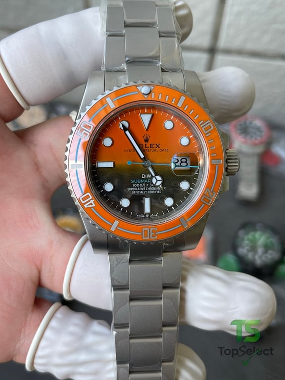 Rolex Submariner DiW Orange Gradient Carbon - 11