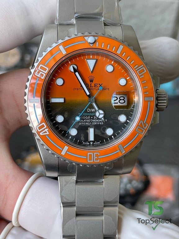 Rolex Submariner DiW Orange Gradient Carbon - 3