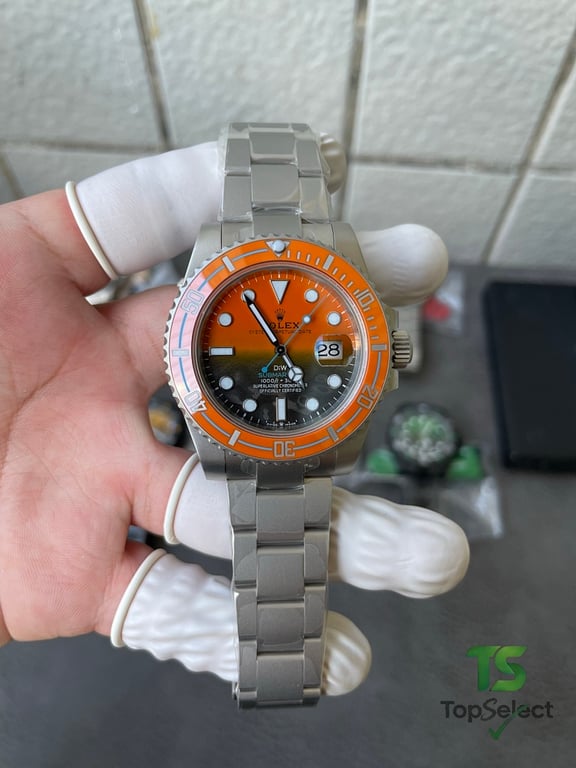 Rolex Submariner DiW Orange Gradient Carbon - 10