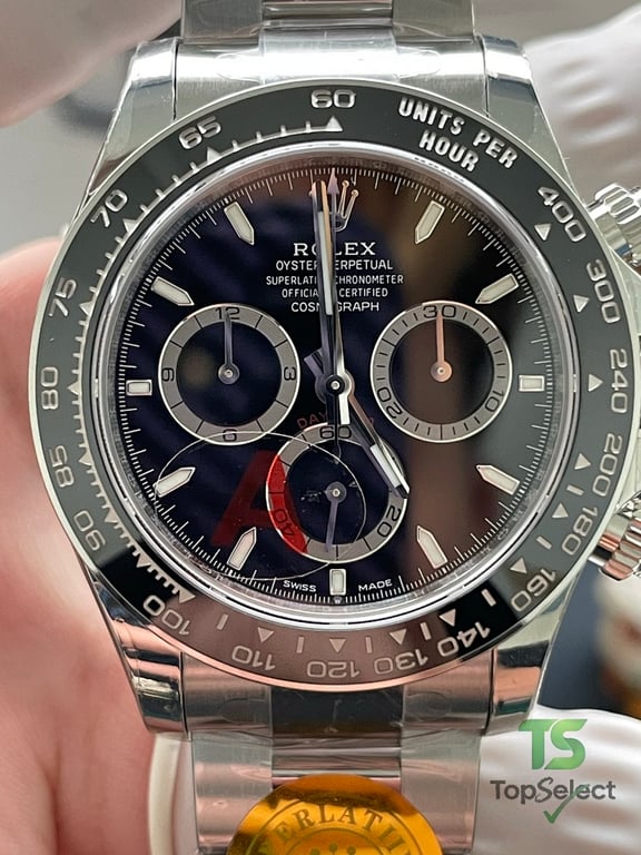 Rolex Cosmograph Daytona Black Dial Steel - 4
